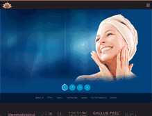 Tablet Screenshot of calista-beauty.com
